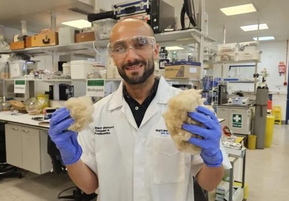 Dr Sherif Elsharkawy. Pic King's College, London