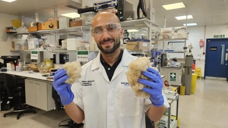 Dr Sherif Elsharkawy. Pic King's College, London
